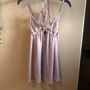 Babydoll lingerie with matching panties